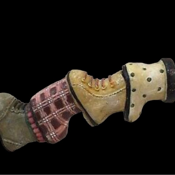 Folk Art Snowman Candle Snuffer - Picture 9 of 9